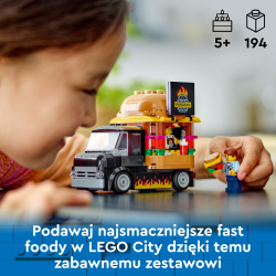 Конструктор LEGO City 60404 Бургерный грузовик — фото 10