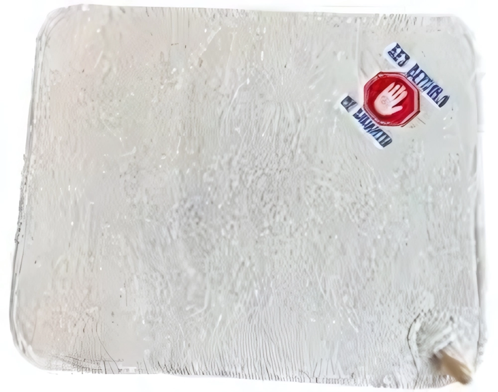 Коврик банный с вышивкой «Без веника не входить», цвет белый, без упаковки