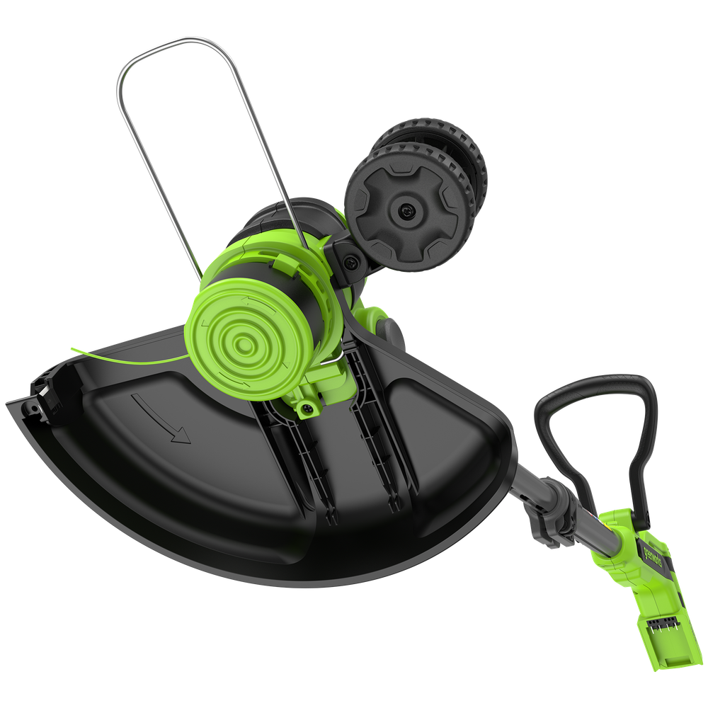 Триммер аккумуляторный Greenworks G24LT301, 24V, 30 см, с 1хАКБ 4А и ЗУ (2113207UB)