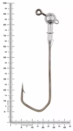 Джиг некрашеный Stinger Eye Jig, крючок Vido Craft VD-079 10/0 (3шт/уп)