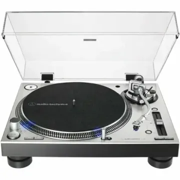 Виниловый проигрыватель Audio-technica AT-LP140XP, серебристый