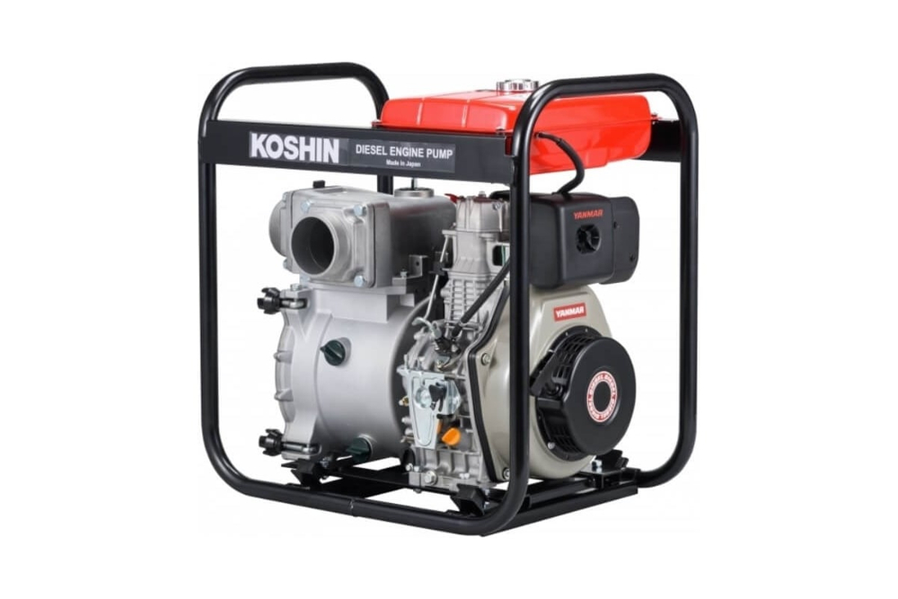 Дизельная мотопомпа для сильно-загрязненных вод Koshin KTY-100D