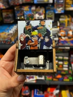 Музыкальная шкатулка детская Наруто Саске Naruto деревянная