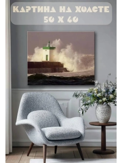 Картина на стену 40 X 50 Шторм