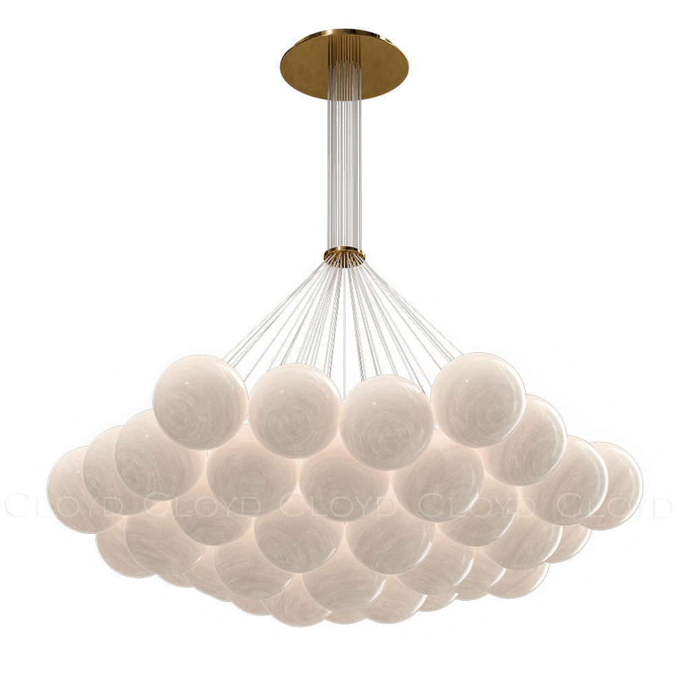 Люстра Cloyd LONATI C37 / Ø91 см - золото (арт.10423)