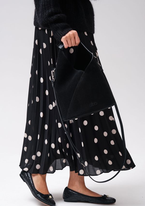 Замшевая сумка Rebecca DBR 31370 черный