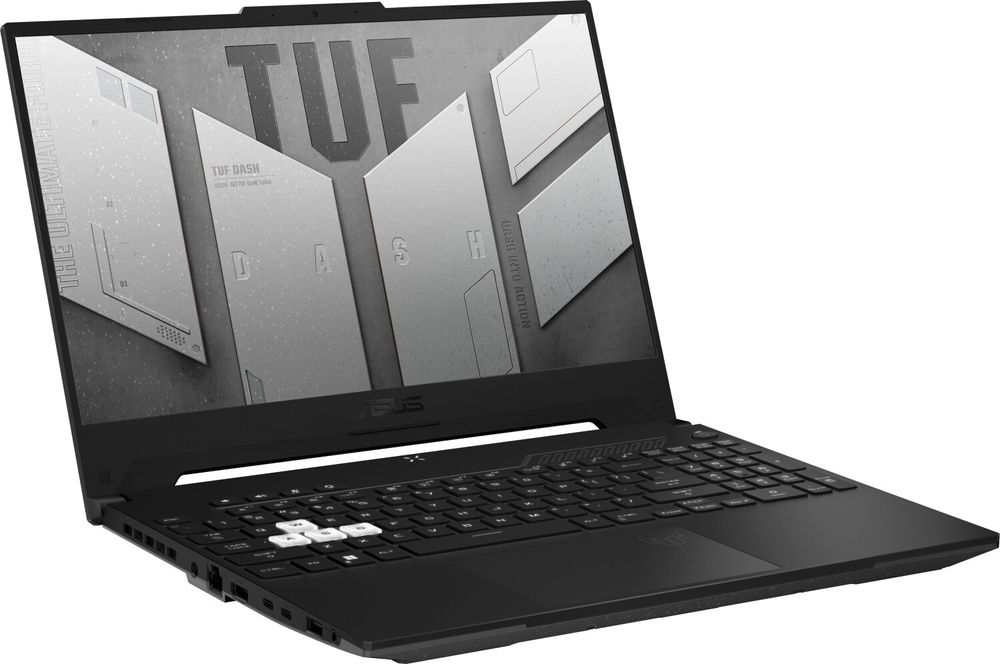 Ноутбук ASUS TUF Dash F15 FX517ZC-HN098W, 15.6&amp;quot; (1920x1080) IPS 144Гц/Intel Core i7-12650H/16ГБ DDR5/512ГБ SSD/GeForce RTX 3050 4ГБ/Windows 11 Home, черный [90NR09L3-M00EF0]