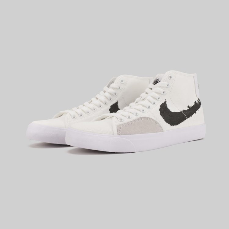 Кеды Nike SB Blazer Court Mid PRM артикул:DM8553-100 - купить в магазине Дайс