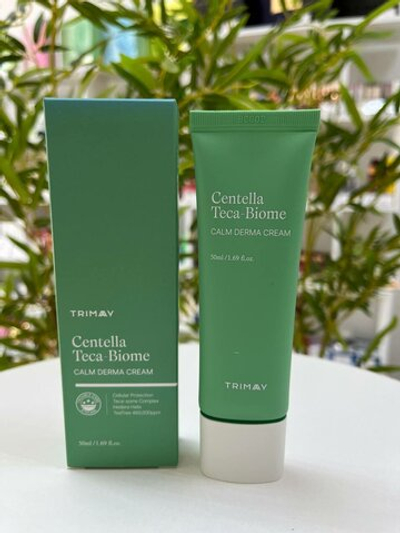 TRIMAY Активный противовоспалительный крем с чайным деревом и центеллой Centella Teca-Biome Calm Derma Cream 50 мл