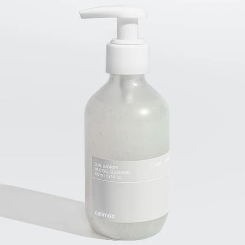 Гель-пенка для умывания с комплексом церамидов Celimax Dual Barrier Mild Gel Cleanser, 200мл
