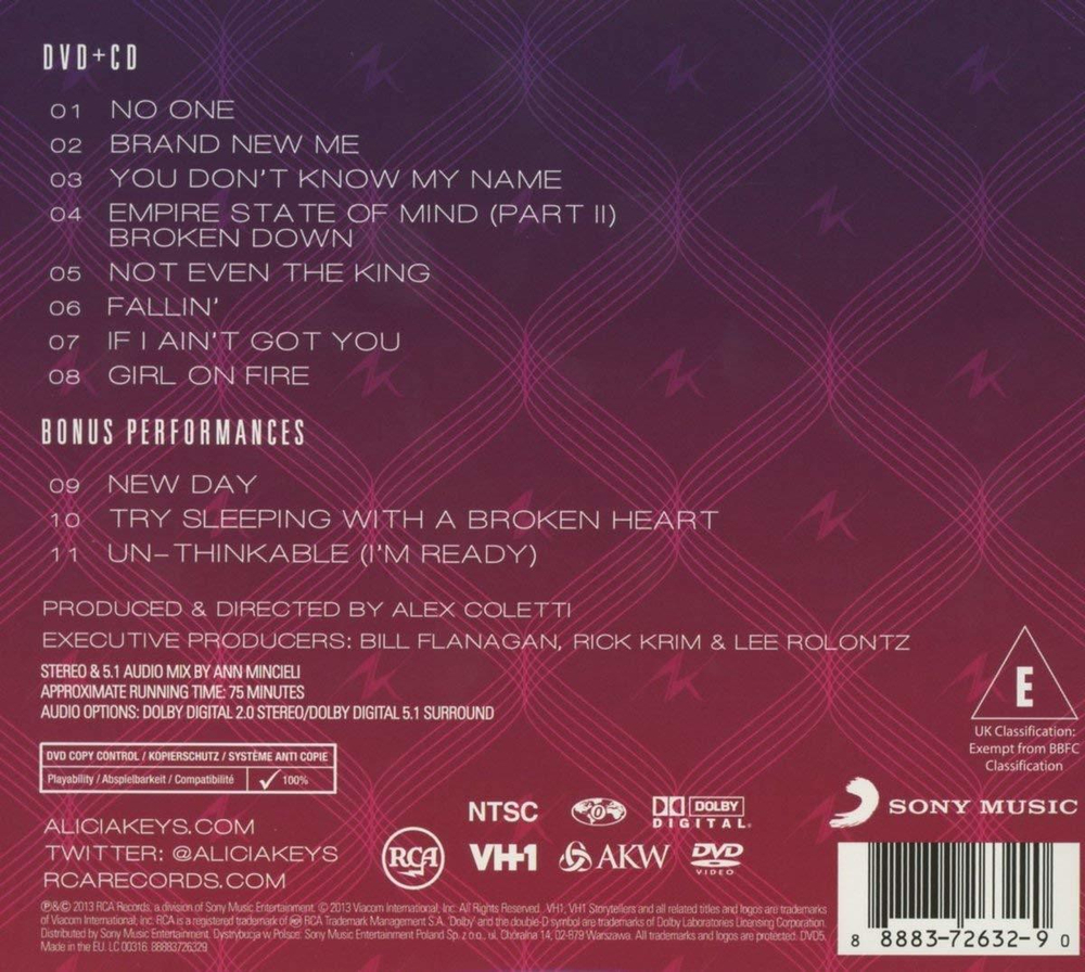 Alicia Keys / VH1 Storytellers (CD+DVD)
