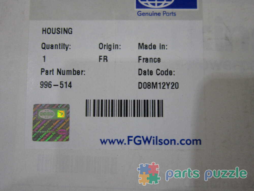 Сальник коленчатого вала задний, в/сборе с корпусом / HOUSING АРТ: 996-514
