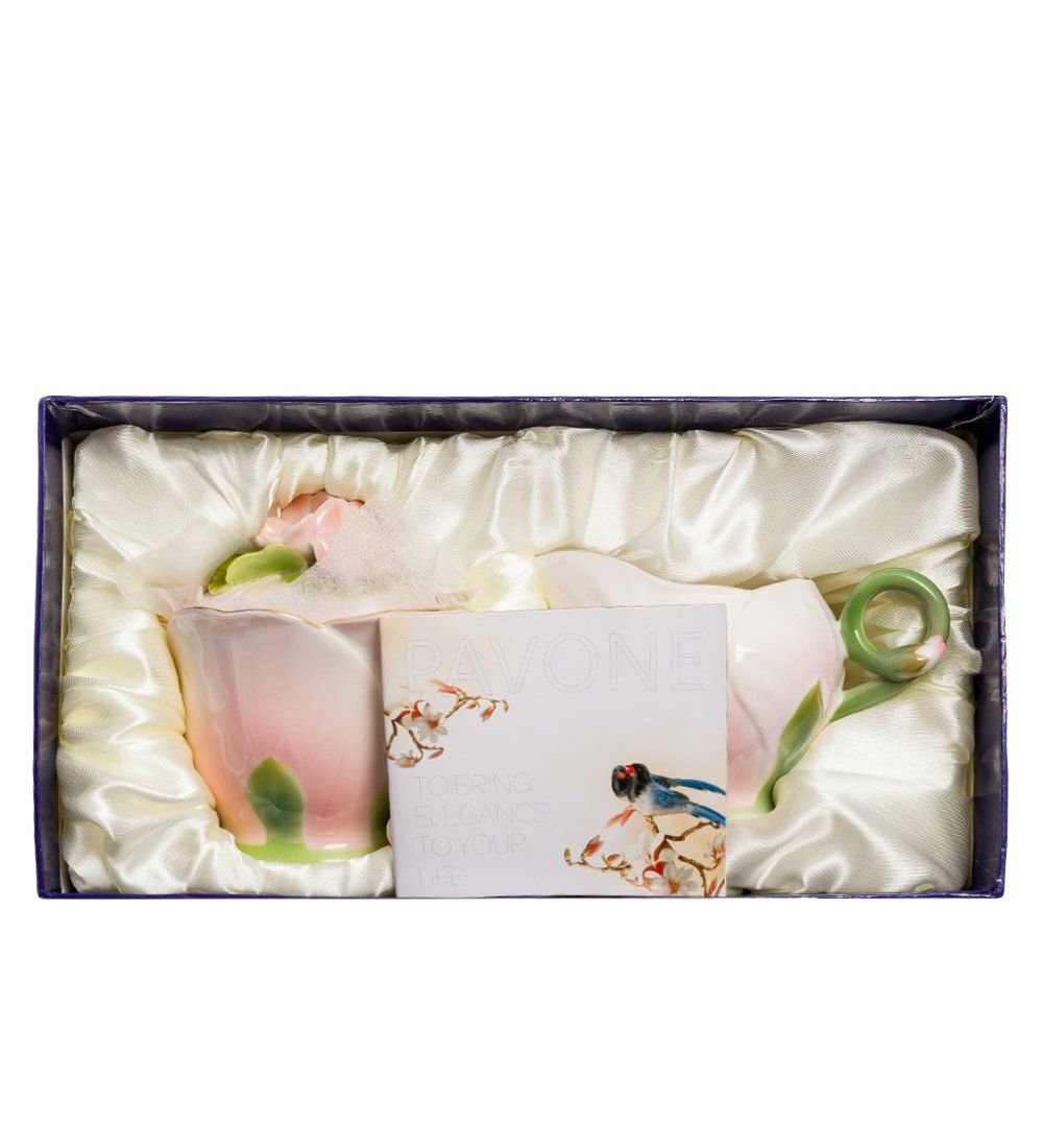 FM-61/ 2 Набор сахарница и молочник «Герань» (Pavone)