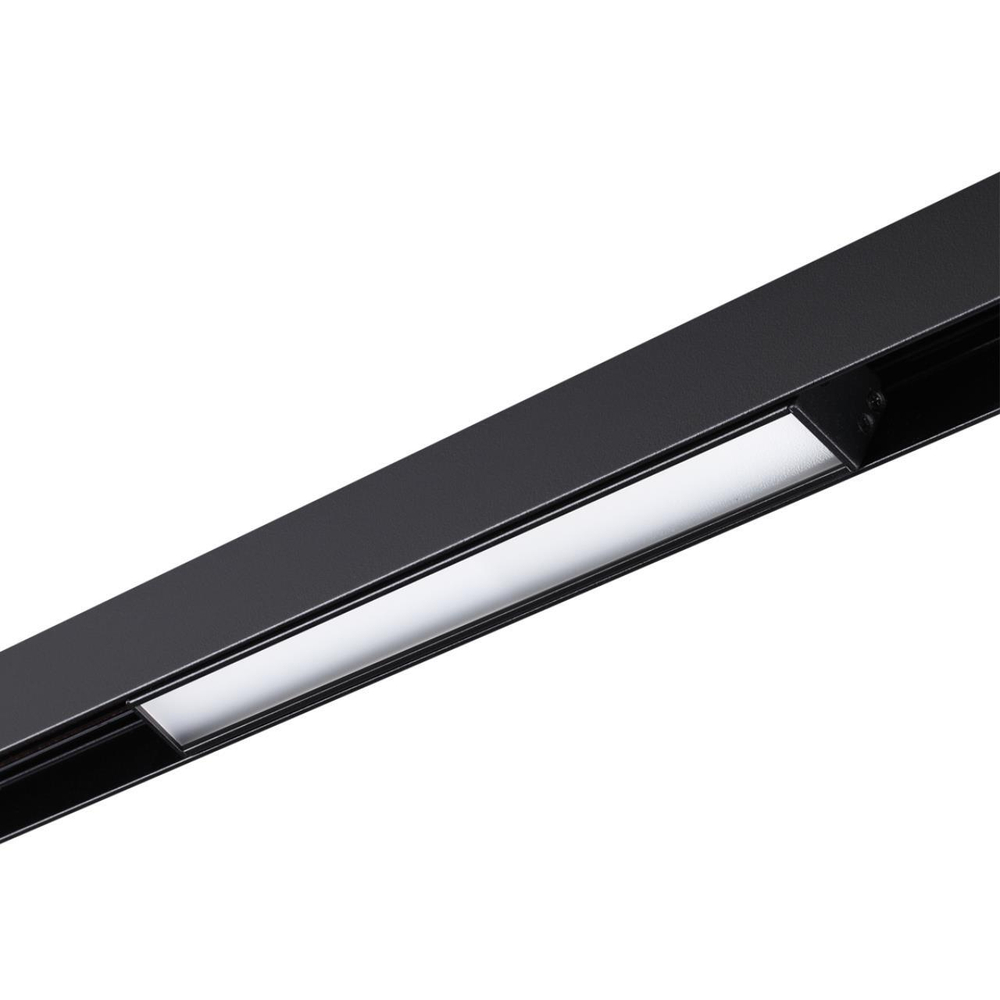 359480 SHINO NT24 134 черный Трековый низковольт. св-к диммир. со сменой цв.температуры, пульт ДУ/Tuya Smart Life IP20 LED 12W 48V 3000-6500K FLUM