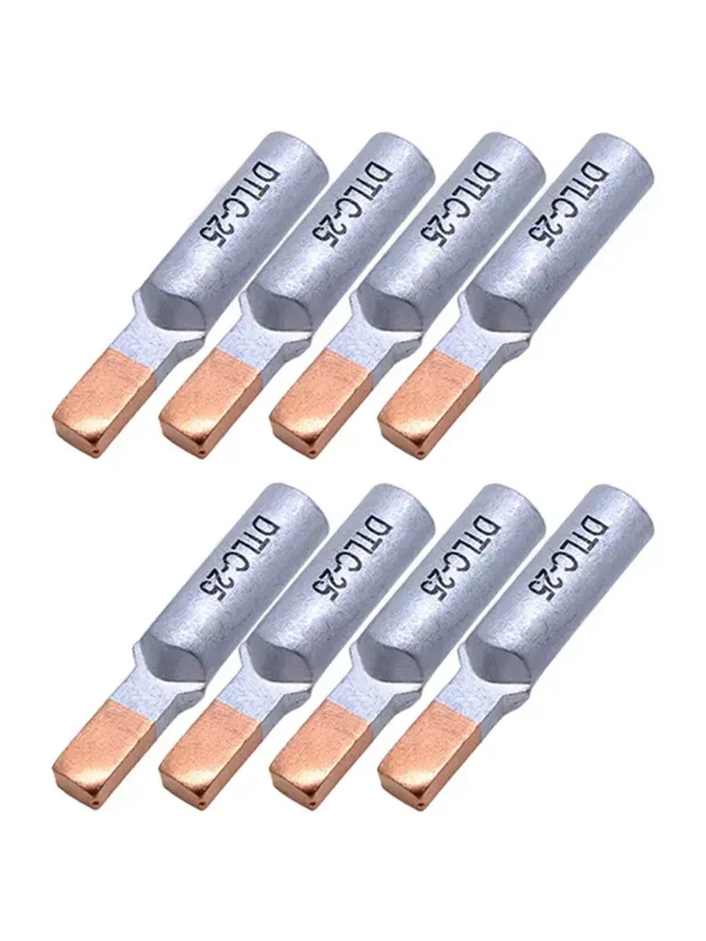 Наконечник штыревой (НШАМ 25-14) алюмо-медный, кабельный наконечник 25мм2 8шт.