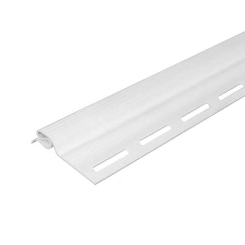 Стартовый профиль к сайдингу Tecos Белый 3050 мм