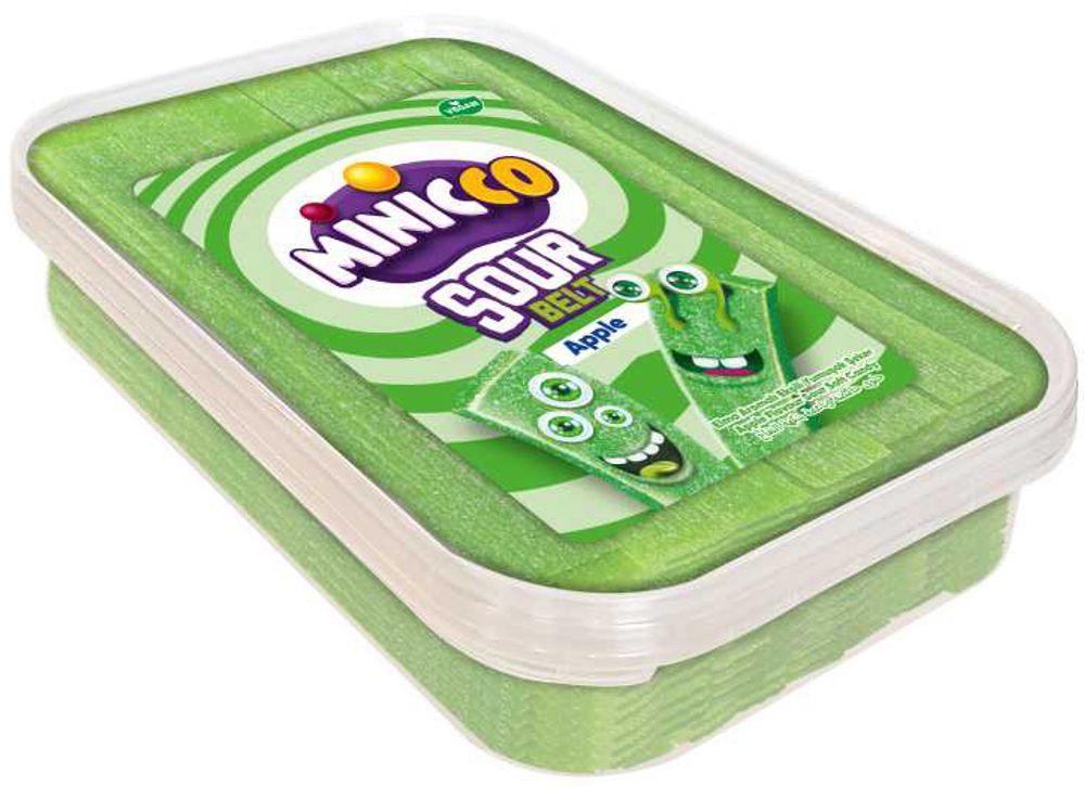 Жевательный мармелад Minicco со вкусом яблока 200г