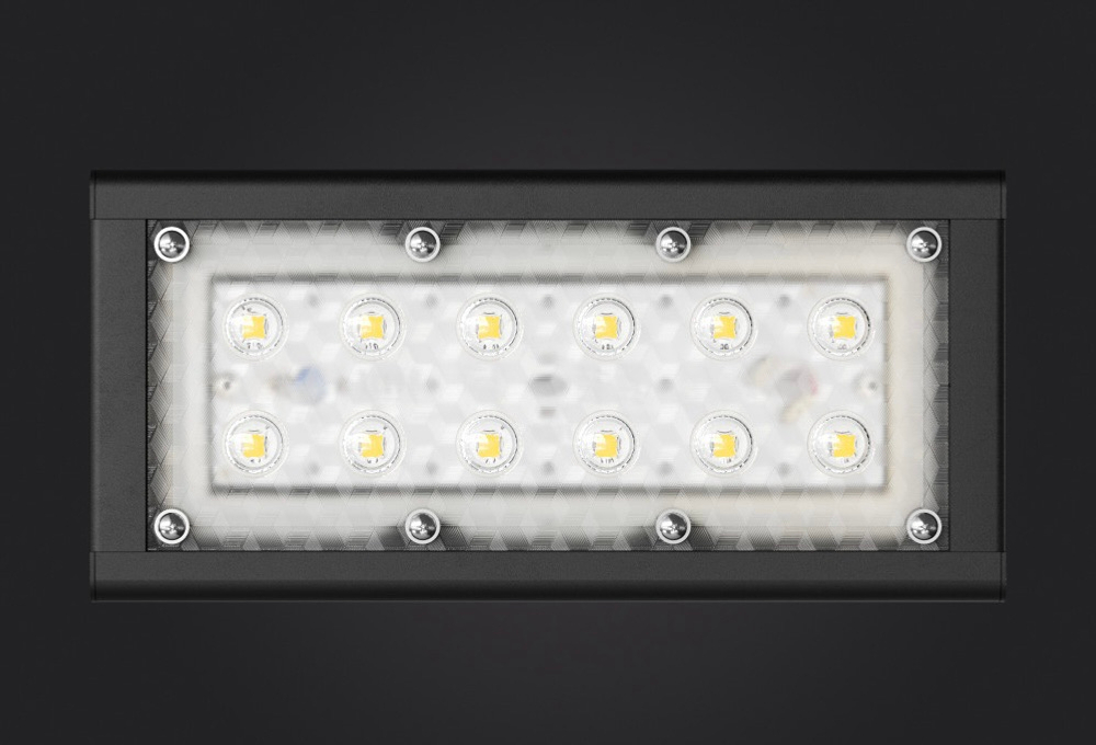 Светильник LED 25Вт 5000К 4050Лм IP67 Awax II U1 Lens D90 198х94х100мм DARKLUM