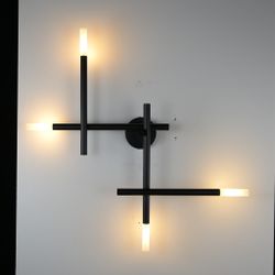 Настенное Бра Traverse Wall Black H83 By Imperiumloft