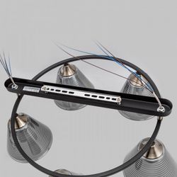 Потолочная люстра Imex MD.5948 MD.5948-5-S-BK+AB