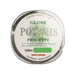 Леска GLOBE Polaris Pro-Type Black/Green 100м 0.25-0.30мм