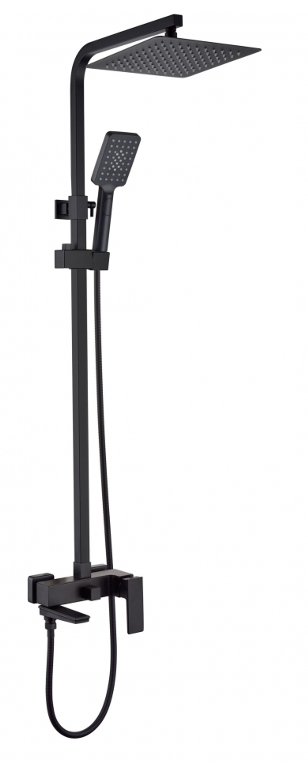 Душевая система Grocenberg GB7008 Черный матовый