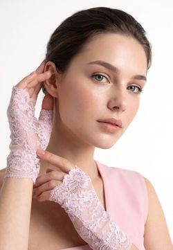Митенки 0617-02 сиреневый