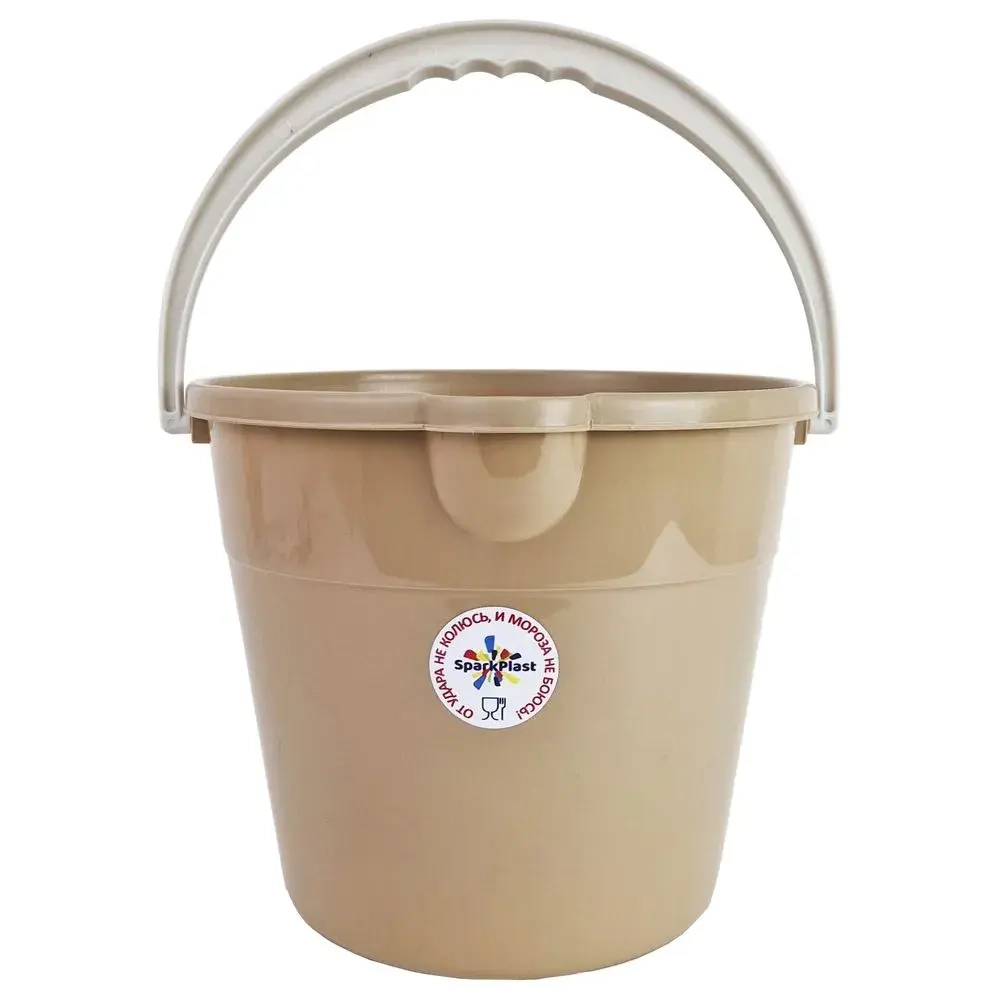 Ведро 7 л. Капучино НЕ БЪЕТСЯ, ПИЩЕВОЕ, МОРОЗОСТОЙКОЕ