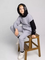 Костюм для мальчика в школу, толстовка и брюки