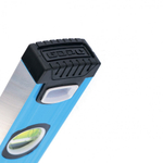 Уровень алюминиевый, 1000 мм, профиль 1,6 мм, фрезерованный, ударопрочные заглушки, 3 глазка Барс