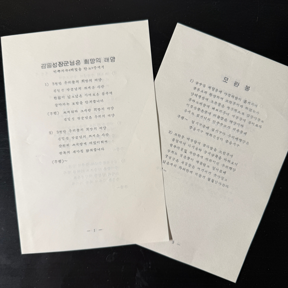 A Song Dedicated To The Leader (Северная Корея) 10" Т