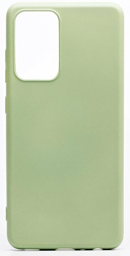 Накладка Samsung A52 силикон Green