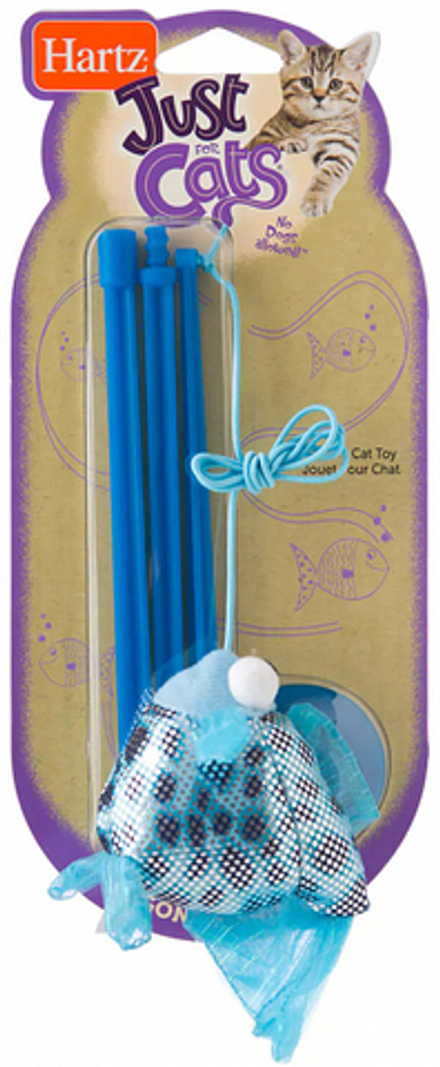 Игрушка Hartz Дразнилка-удочка складная для кошек