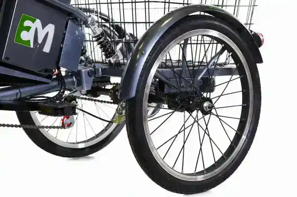 Трехколесный электровелосипед E-motions KANGOO-RU 500 с корзиной