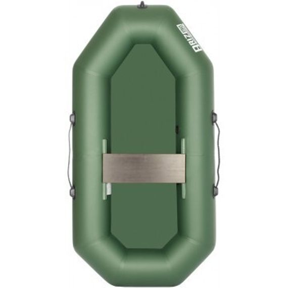 Лодка Тонар Бриз 190 (гребки + жесткое сиденье) зеленый