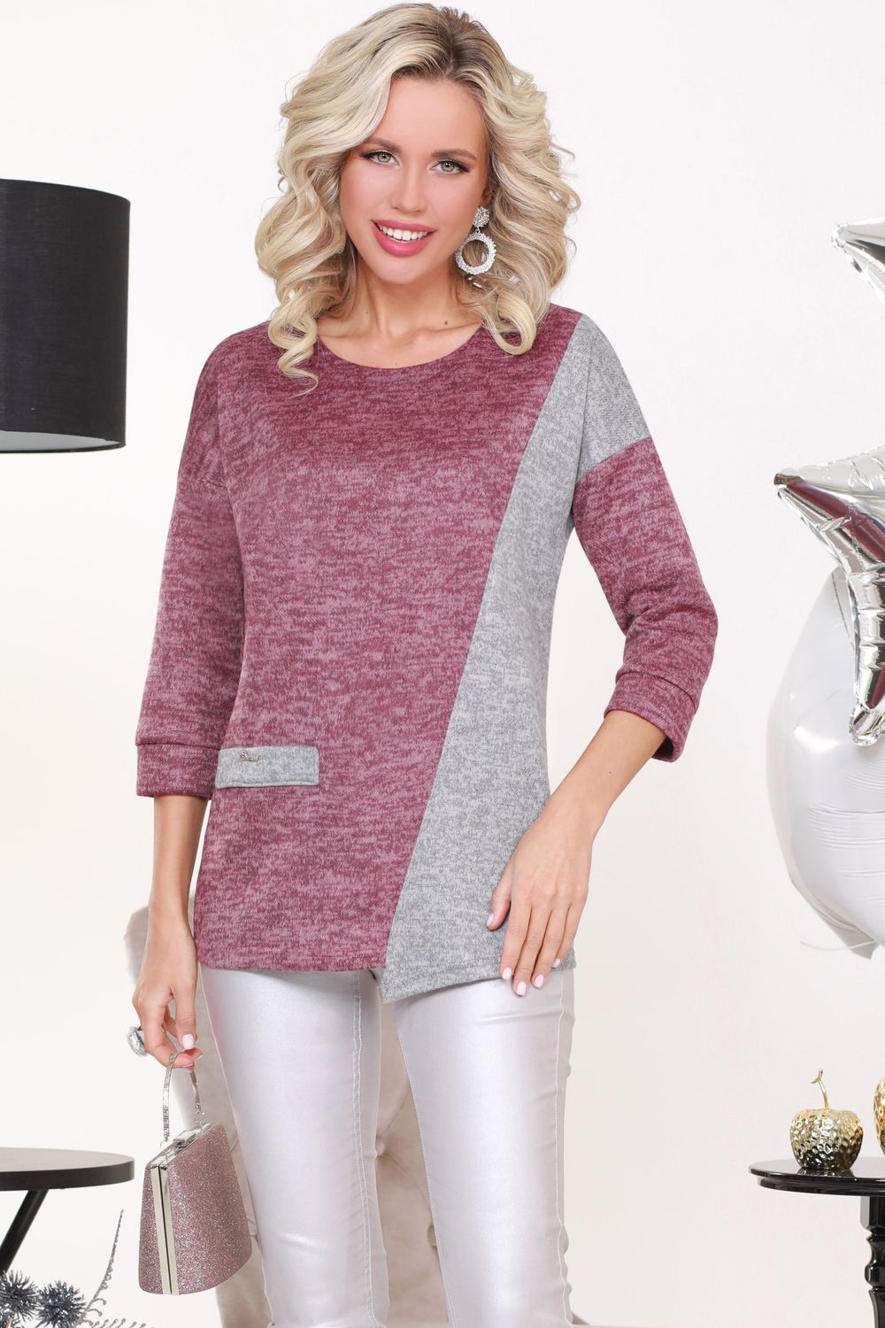 Блузка Розалина, шарм DStrend (Акция)