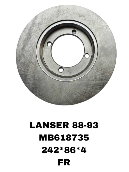 ТОРМОЗНЫЕ ДИСКИ LANCER C6_A 1988-1992\FR
