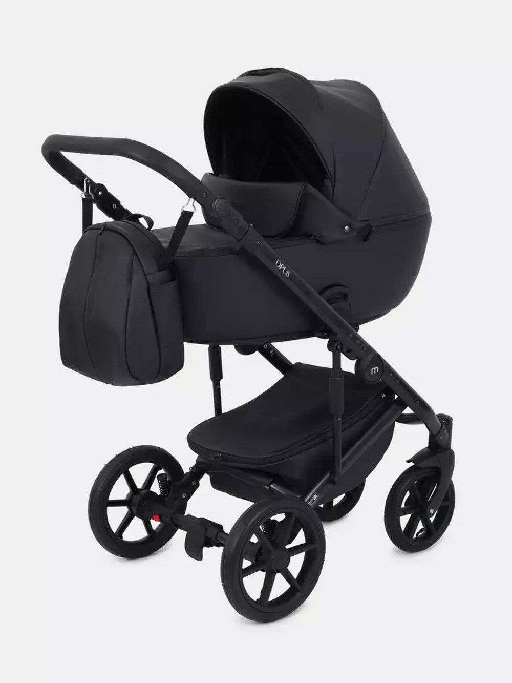 Коляска универсальная 3 в 1 Mowbaby Opus/экокожа