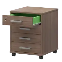 Тумба подкатная АТЛ-04 Темный шимо 440x450x600 Арго
