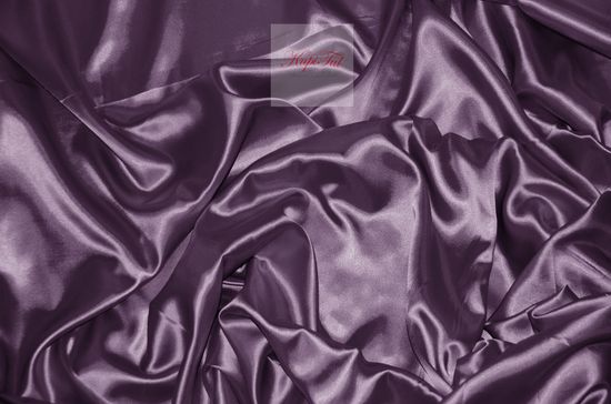 Silky (баклажан). Шторы из люкс-сатена однотонного.