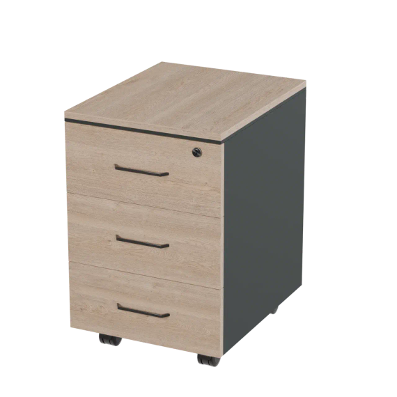 Тумба мобильная с замком Prego office 404х496х616 ПОТМ-1