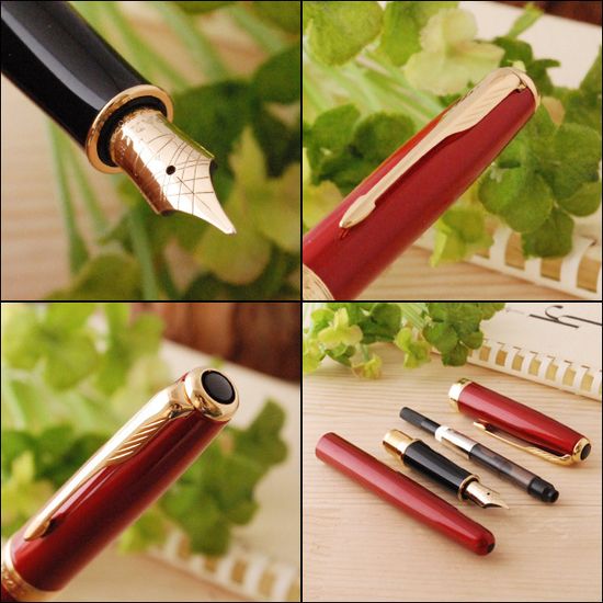 Перьевая ручка Parker Sonnet F539, цвет: LaqRed GT, 1859476