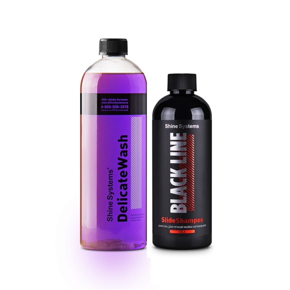 Набор для двухфазной мойки  BL Cola + DelicateWash 750мл