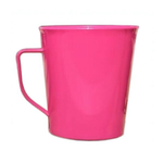 Кружка 400мл для холодных и горячих напитков цвет розовый