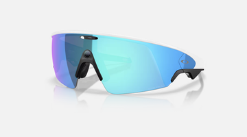 Очки с искусственным интеллектом Oakley Meta Vanguard, Prizm Sapphire Lenses, Белая Рамка