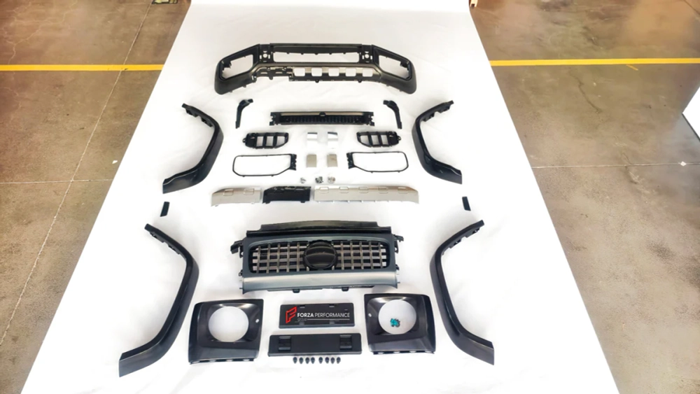 Обвес переделка для Mercedes-Benz G-Class W464 2018-2024 в W465 G63 AMG 2025 Мерседес Гелик гелентваген