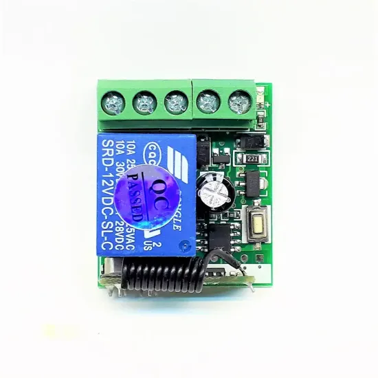 Реле одноканальное 12 В с пультом дистанционного управления 433 Мгц