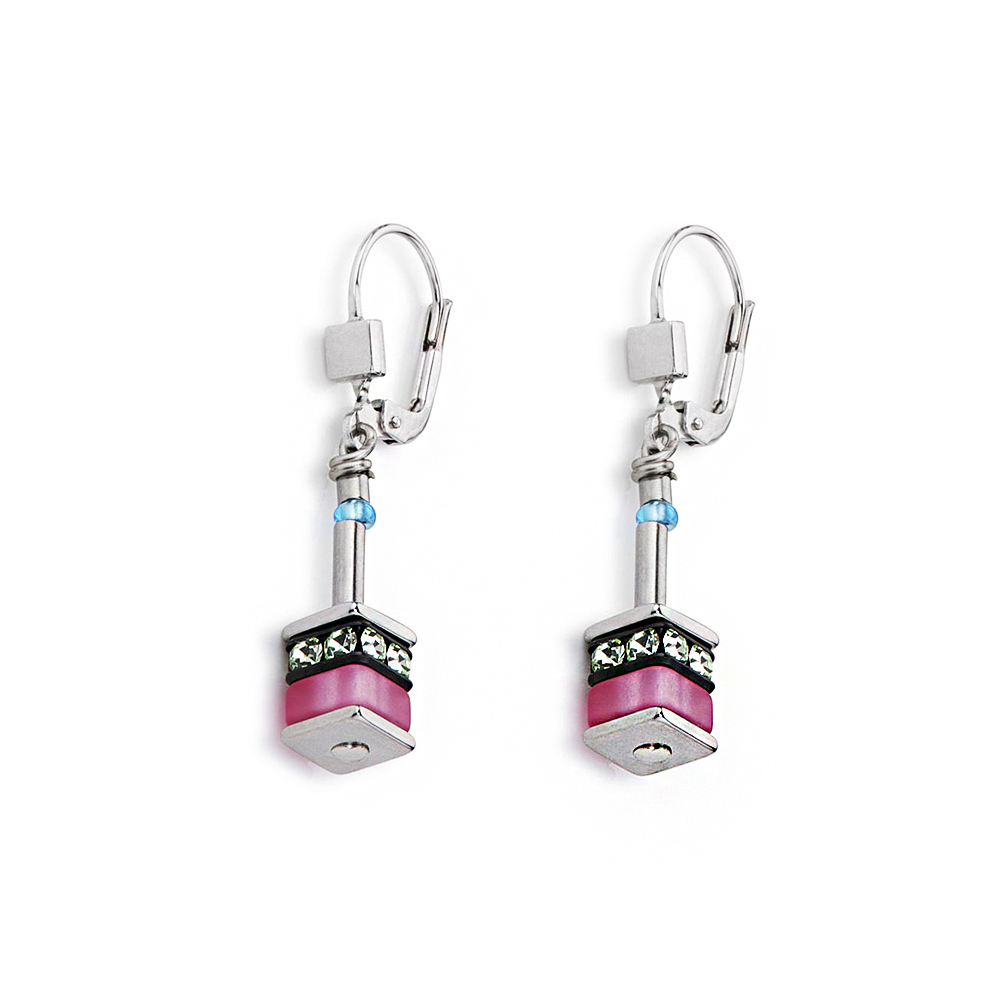 Серьги Coeur de Lion 4409/20-1522 цвет розовый