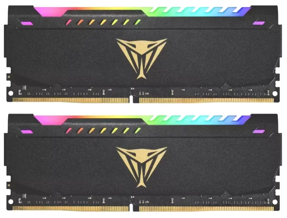 Оперативная память 64Gb (32Gbx2) PATRIOT Viper Steel RGB Kit (PVSR464G360C0K)