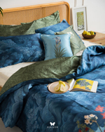 Комплект постельного белья двуспальный Ab va Ayeneh Hermodr 8 предметов 130220299 Иран